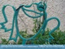 Photo: Froggie went a Courtin - yard art...©2006 World-Link