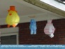 Photo: Paper Lantern easter egg decorations and wind chimes ©2006 World-Link