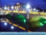 Photo:  O'COnnell Street Bridge - nighttime view , Dublin, IE ©2006 Mar