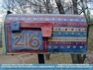Photo: Number Two Sixteen - hand painted mailbox ©2006  World-Link