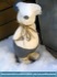 Photo:  Ceramic Bear with snow over its eyes ©2006 Annette