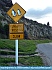 Photo:  Warning sign near Oamaru, NZ © 2012 Annette 