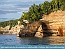 Pictured Rocks Arch, Lake Superior, MI  USA© 2015  Dee Langevin
