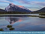 Alpenglow Reflections , Banff, Alberta Canada  © 2015  Dee Langevin