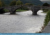 Photo:   Old Pack Horse Bridge over the RIver Conwy,  LLanwrst,North Wales © 2016 Mike Lester